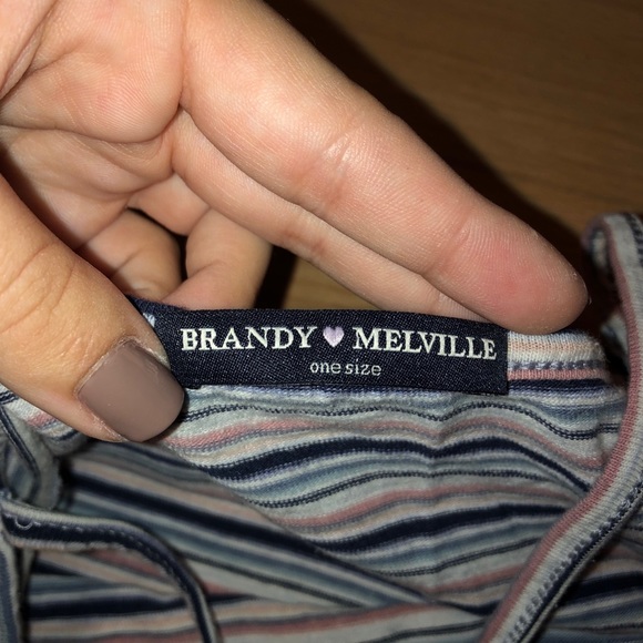 Brandy Melville Striped Tank - Picture 4 of 4